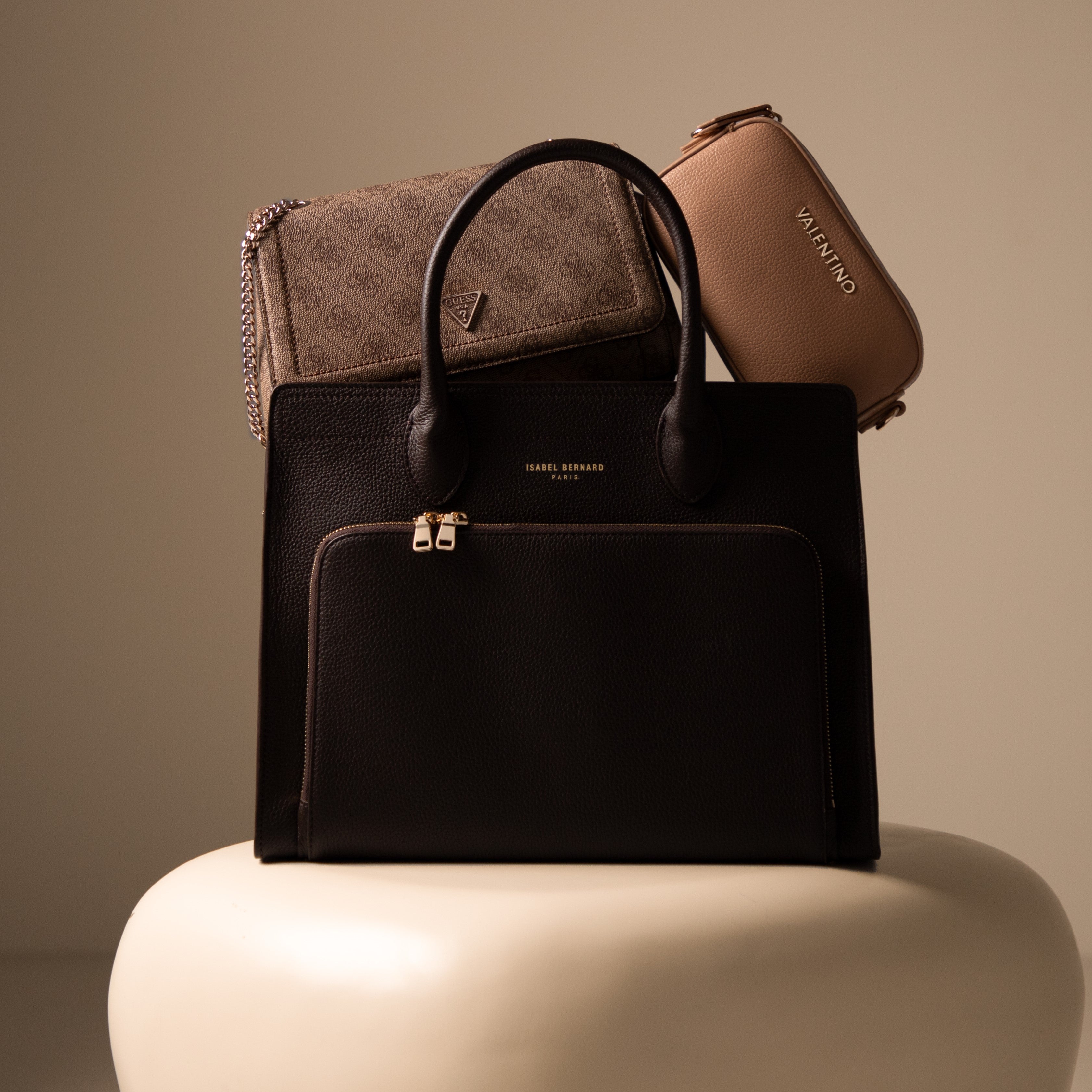 zhongningyifeng Kleine Clutch Schoudertas voor Vrouwen Lederen Mini Tote Handtas Portemonnee Met Gesp Sluiting, Zwart, Small