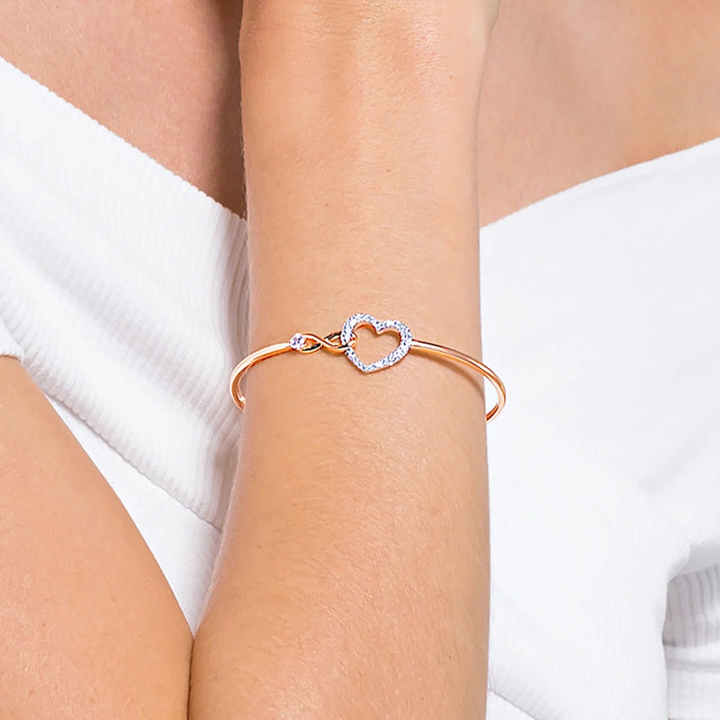 Swarovski Infinity Bangle 5518869 (Length: 14.00-18.50 cm)-zoom-