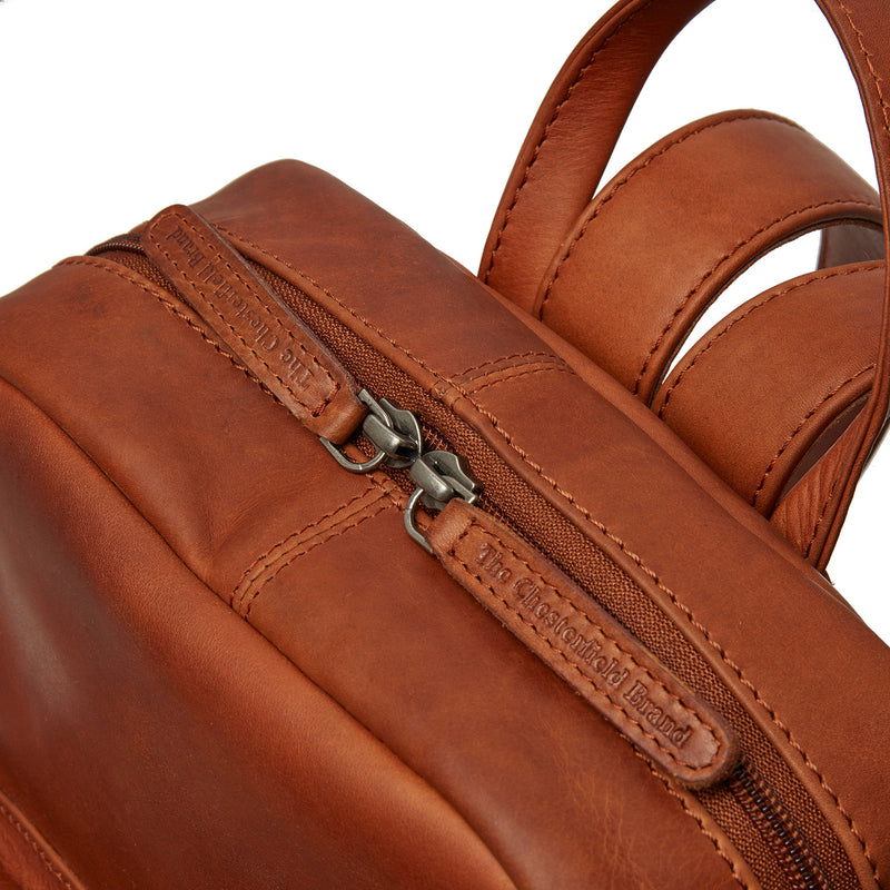 The Chesterfield Brand Santana Cognac Leather Backpack C58.030031-zoom-