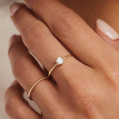 Isabel Bernard Rivoli Zélie 14 Karaat Gouden Ring IB330097-54