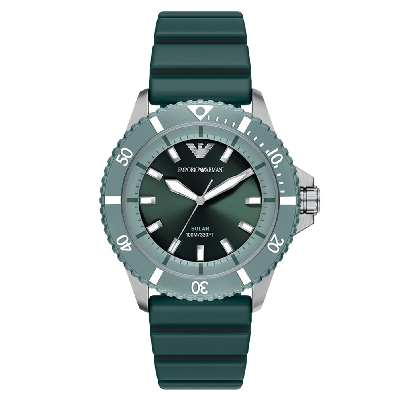 World Explorer Green Dial Solar Watch Horloge AR11786
