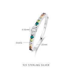 Parte Di Me Santa Maria del Fiore 925 sterling Silver Ring PDM33025-56