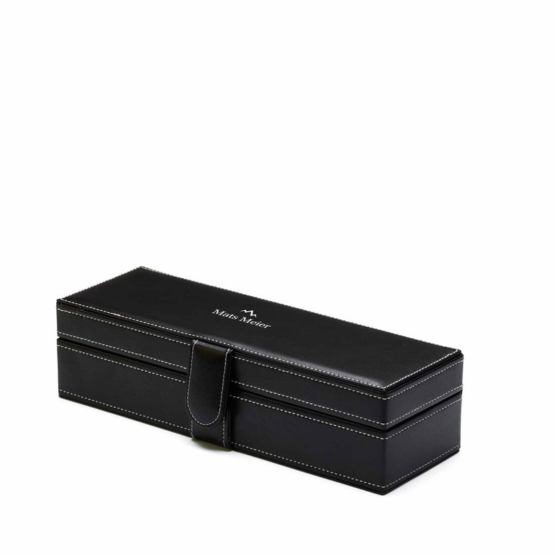 Mats Meier Mont Fort Zwarte Horlogebox voor 5 Horloges MM-Watchbox-1907-zoom-