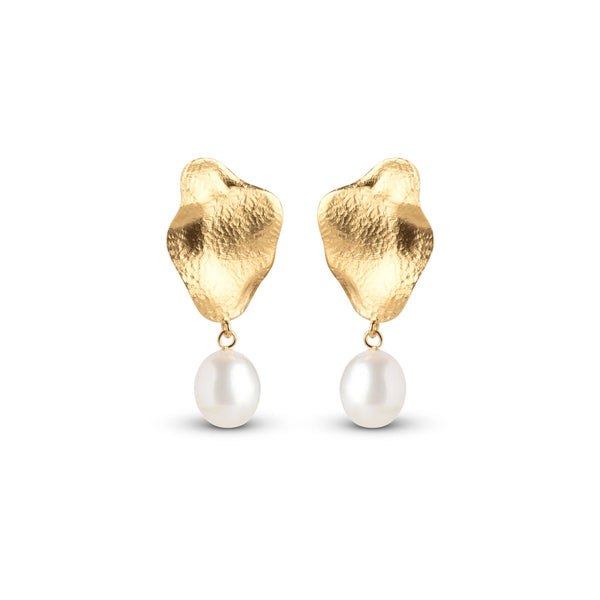 ENAMEL Copenhagen Gold Plated Earrings E375GM-PL