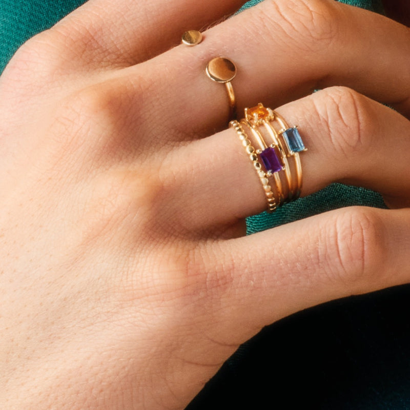 Jackie Gold 14K Gouden Ring JKR22.158.56-zoom-