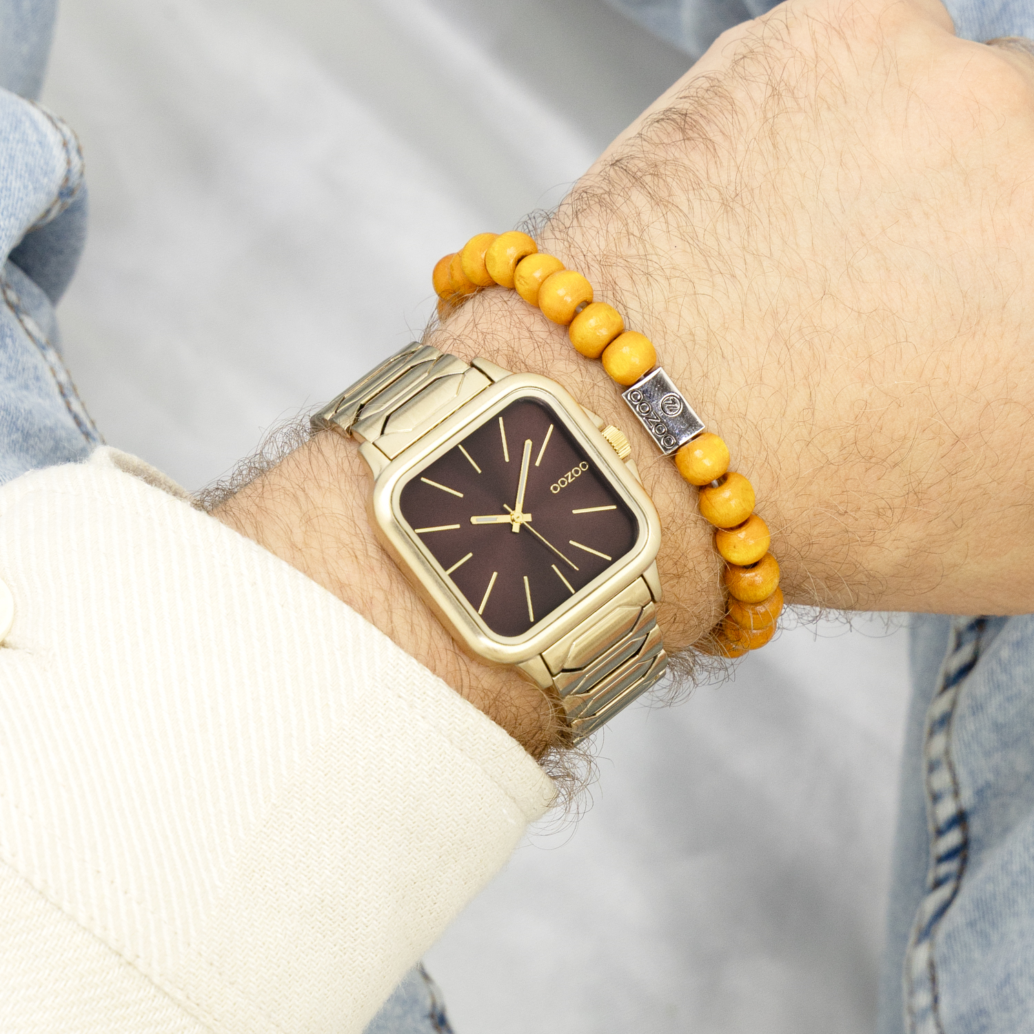 Oozoo Timepieces Herenhorloge | Herenhorloge met lederen armband | Hoogwaardige horloge voor heren | Edel analoge herenhorloge in rond | C11200, Riemen Oozoo Timepieces Herenhorloge | Herenhorloge met lederen armband | Hoogwaardige horloge voor heren | Edel analoge herenhorloge in rond | C11200, Riemen