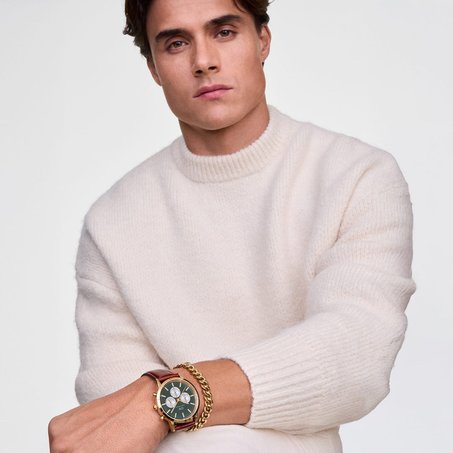 Daniel Wellington Iconic Chronograph Green Men's Watch DW00100876