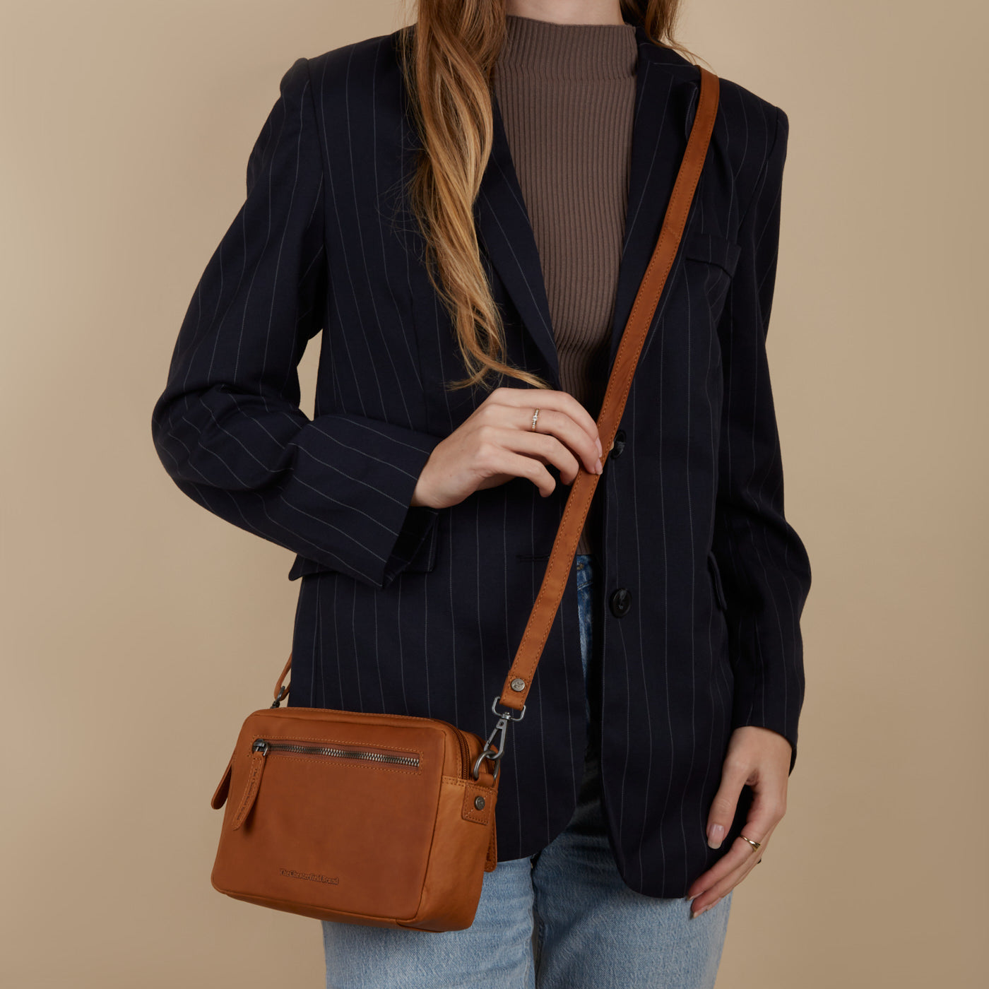 The Chesterfield Brand Tustin Cognac Crossbody Bag C48.122231