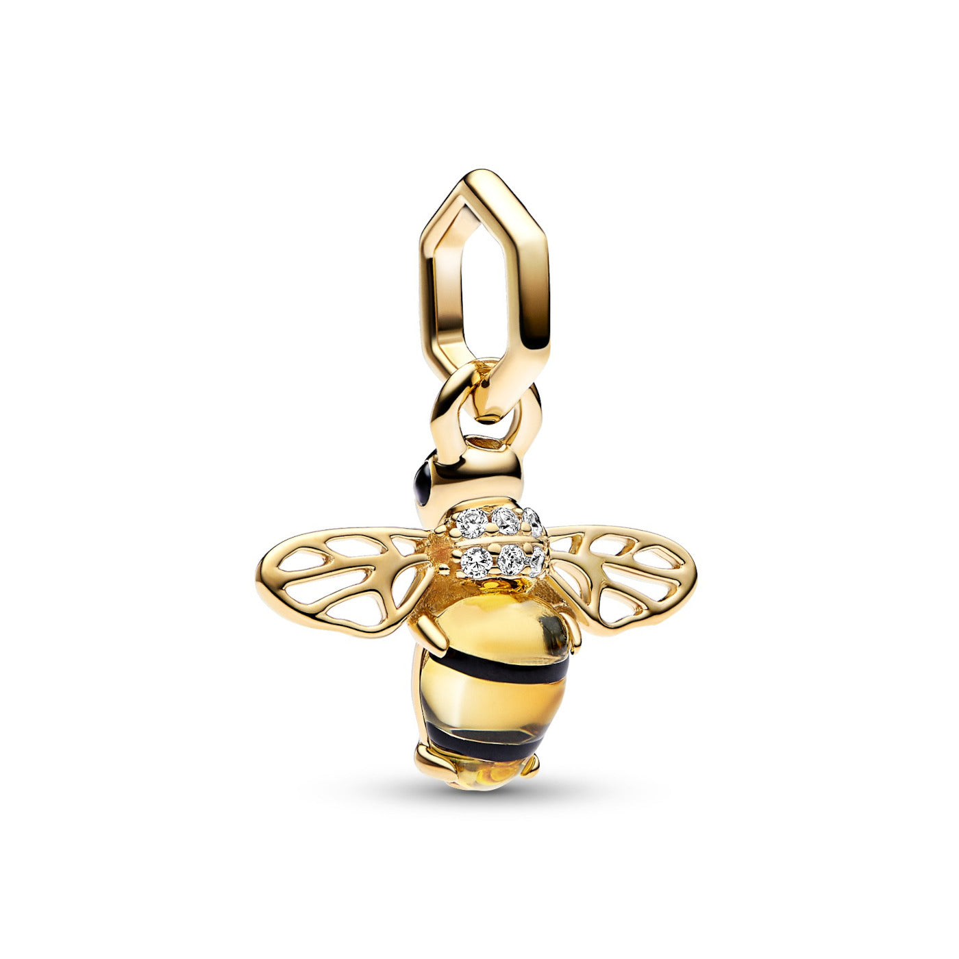 Moments Bee Charm with14 Carat Gold Plating Bedel 762672C01