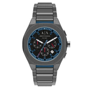 Armani Exchange Sync Round Black Dial Watch AX4295