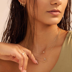 Beloro Jewels Monte Napoleone Lucilla 9 carat gold Necklace BO340010