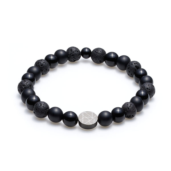 Sem Lewis 8mm Piccadilly South Kensington Armband SL220025 (Lengte: 16.50-17.50 cm)