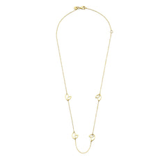 Isabel Bernard Cadeau d'Isabel 14 karat gold necklace and bracelet gift set IB90187