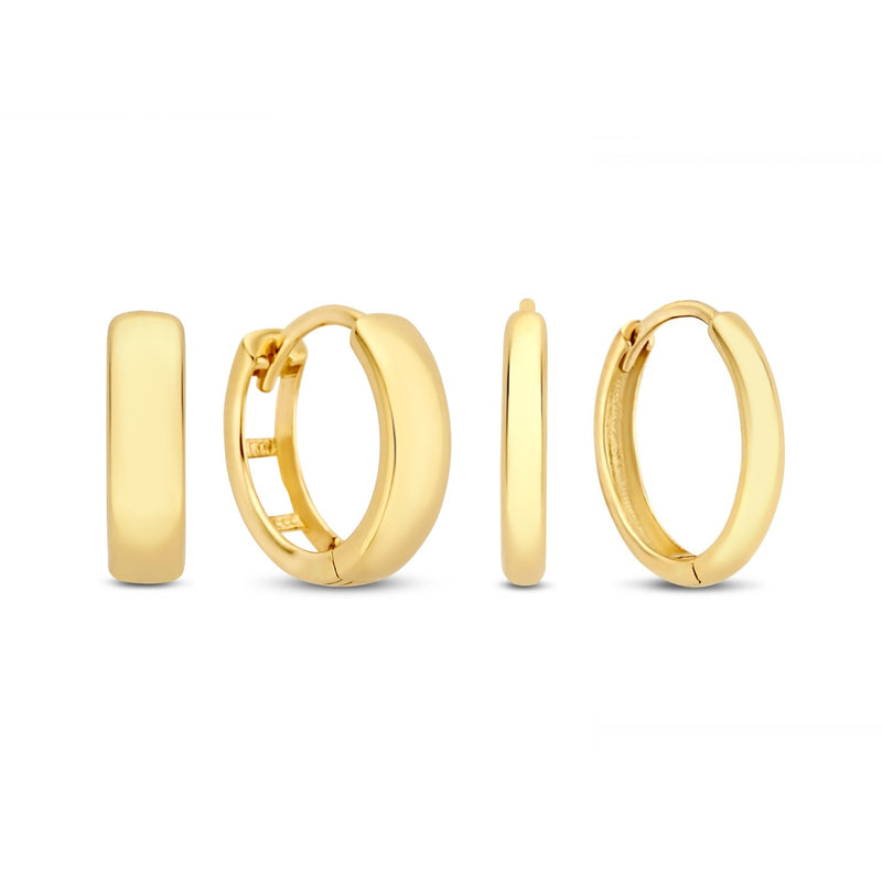 Isabel Bernard Cadeau d'Isabel 14 Karaat Gouden Oorbellen Set IB90147-zoom-