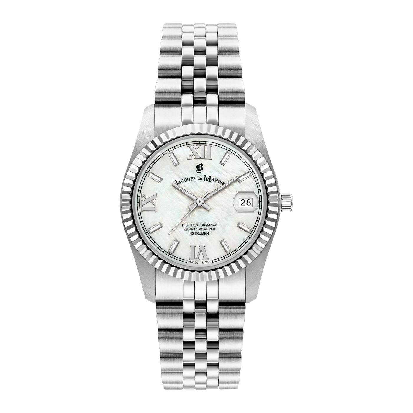 Jacques du Manoir Inspiration Prestige Silver Watch JWL01301