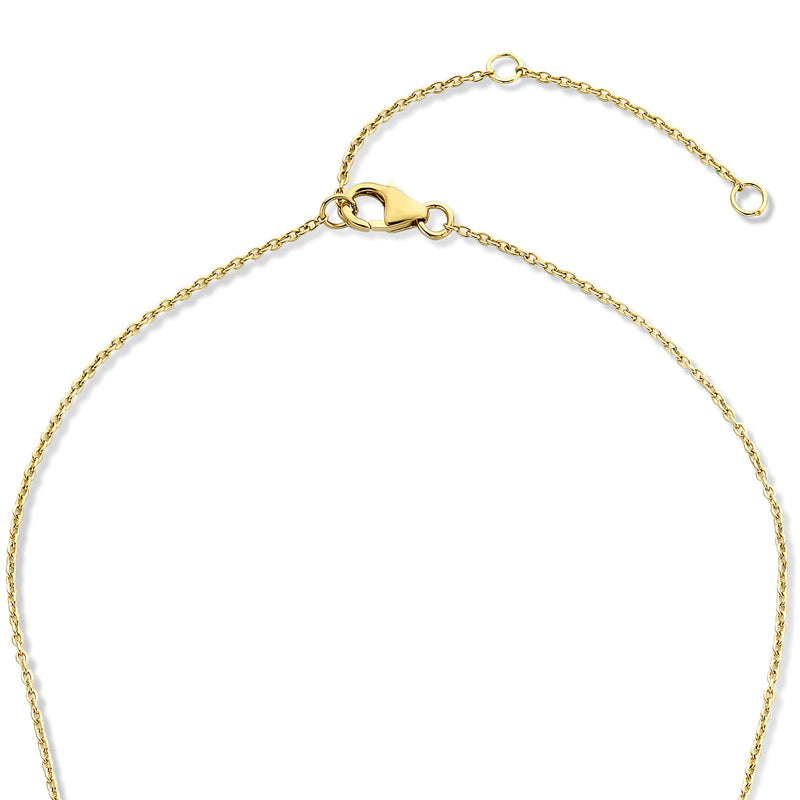 Violet Hamden Athens Agora 925 Sterling Zilveren Goudkleurige Ketting VH340001 (Lengte: 40.00-45.00 cm)-zoom-