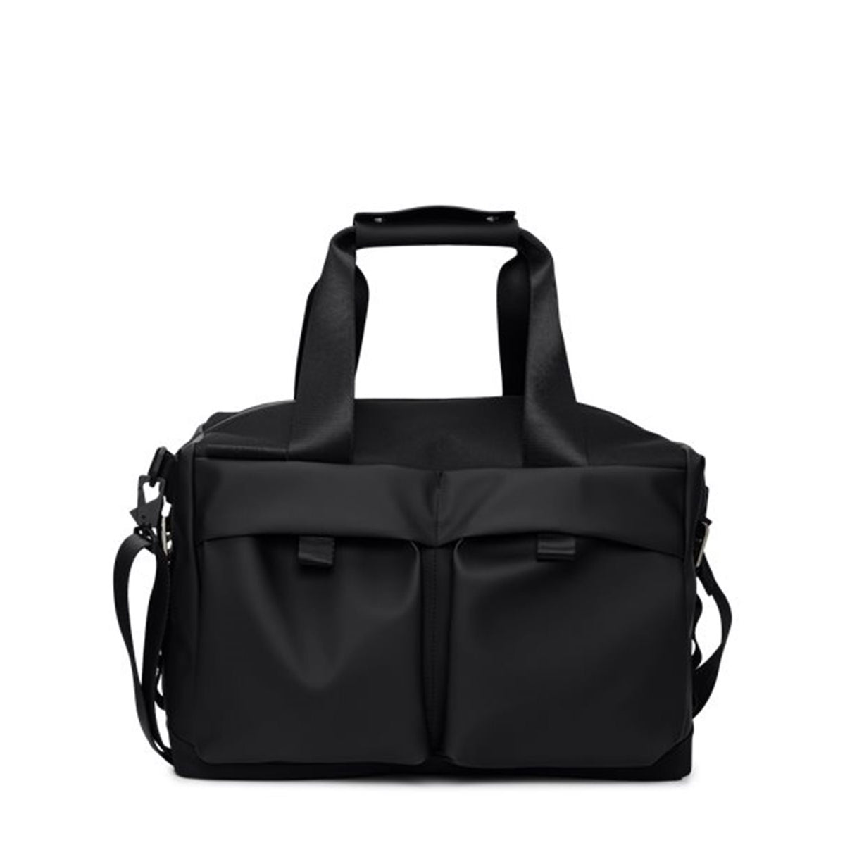 Rains Otaru Small Black Weekend Bag R12970-01