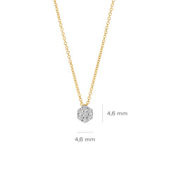 Blush Natural Diamonds 14 karat gold Necklace 3616BDI