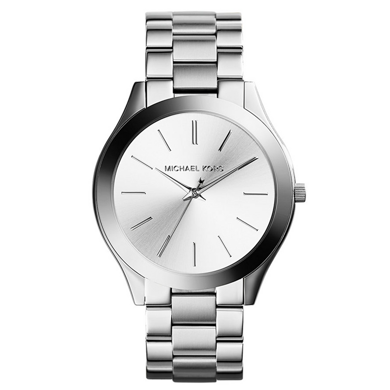 Michael Kors Slim Runway Zilveren Dameshorloge MK3178-zoom-