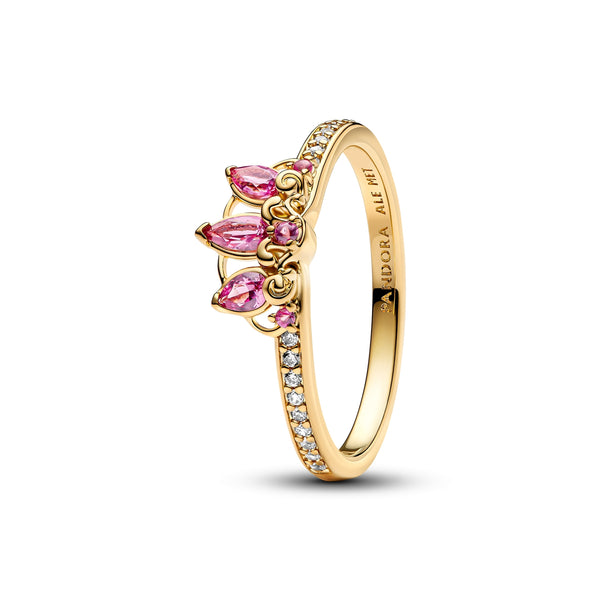 Pandora Disney Gold coloured Rapunzel Ring 163651C01