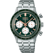 Seiko Green Chronograph Men's Watch SSB481P1