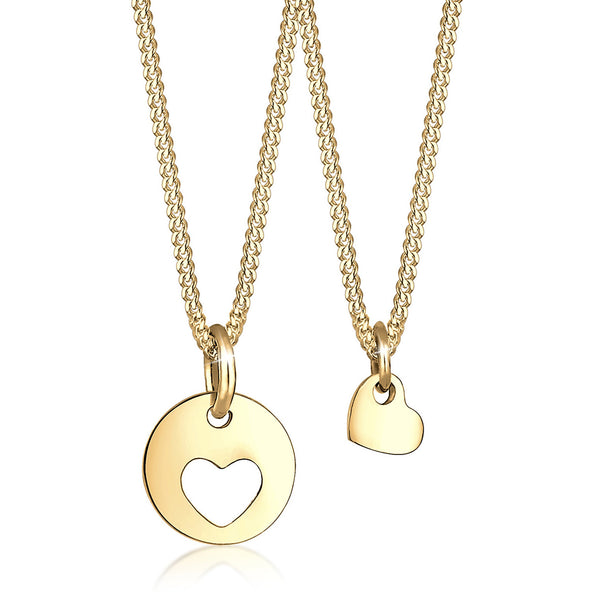 Elli 925 Sterling Silver Coin Necklace 2004-BF-0007666-001