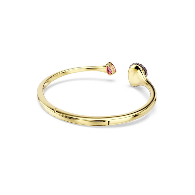 Swarovski Sublima Glam Gouden Bangle met Rode Accenten 5752896-zoom-
