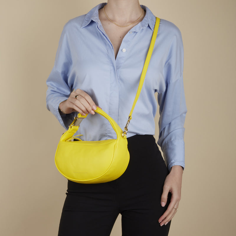 Tommy Hilfiger Contemporary Yellow Handbag AW0AW14885ZGS-zoom-