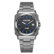 G-STAR Cube Gunkleurig Analoog Herenhorloge GSW.508.07