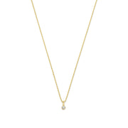 Isabel Bernard De La Paix Inaya 14 Karaat Gouden Collier | Diamant 0.01 ct | IBD350021