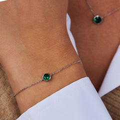 Violet Hamden Venus 925 Sterling Silver BraceletwithBirthstone VH320009-DEC