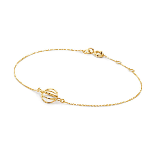 Spindle Bracelet | 14 karaat goud