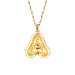 Elli 925 Sterling Silver Necklace Gold plated 2004-BF-0008260-001