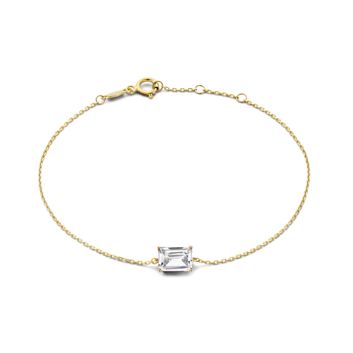 Beloro Jewels La Milano Colori Byanca 9 Karaat Armband BO320014