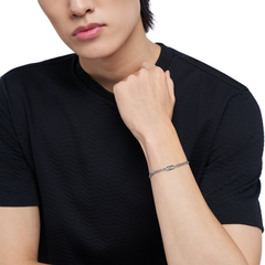 Emporio Armani Silver Stainless Steel Bracelet EGS3247040