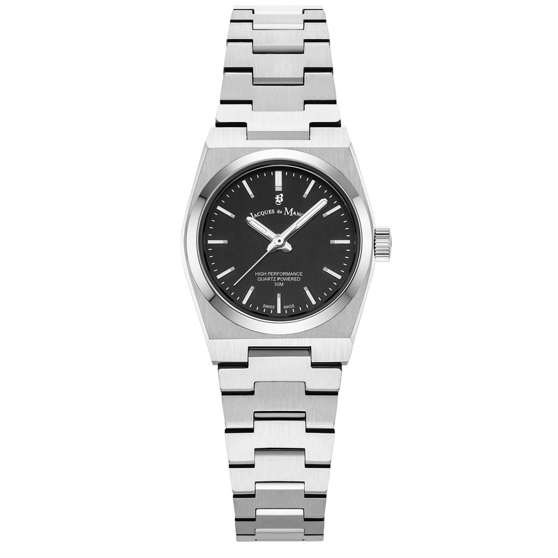 Jacques Du Manoir Horizon Ladies 25mm Black Women's Watch JWL05601-zoom-