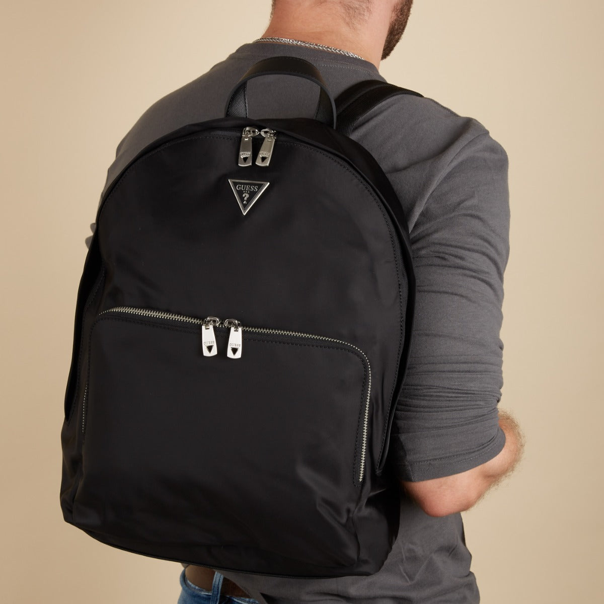 GUESS Black Backpack HMECRN-HMECRN-BLA