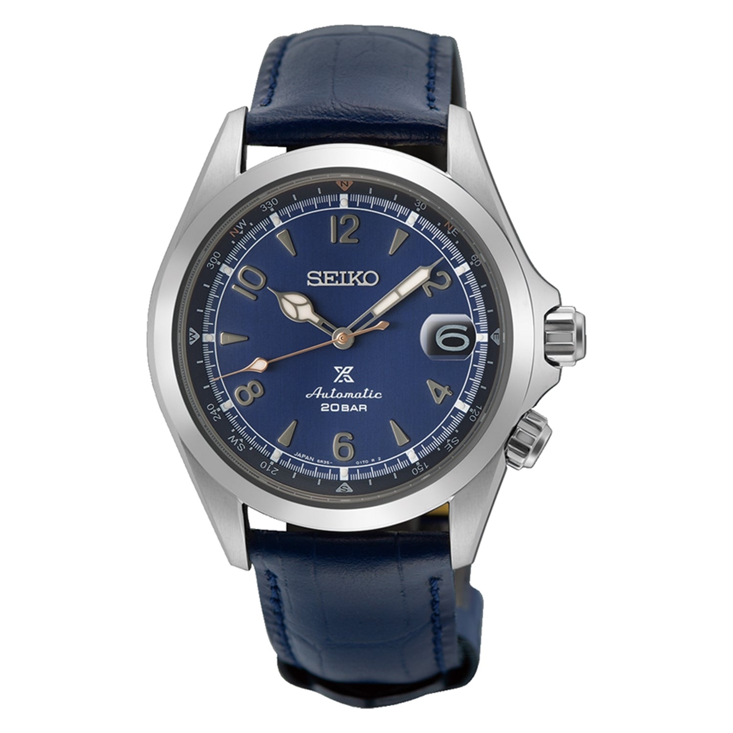 Seiko Prospex Leather Strap Men's Watch SPB531J1