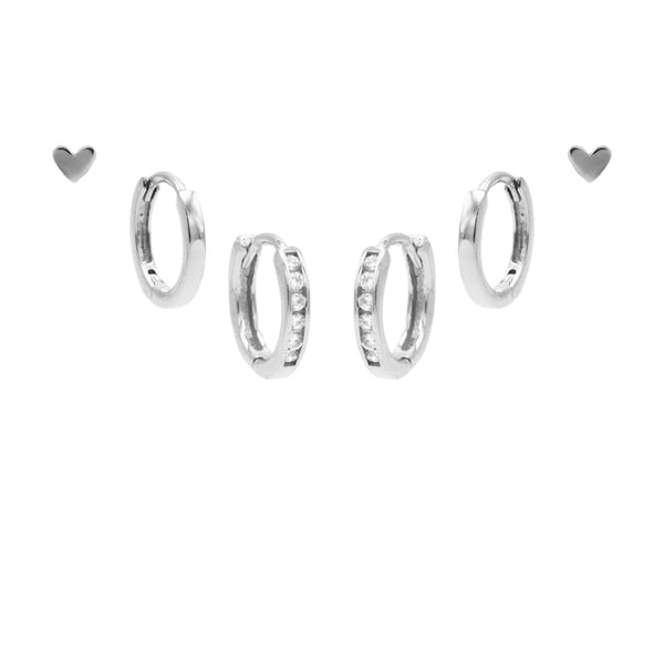 Karma 925 Sterling Silver You Rock Earparty EPV01S