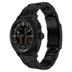 Fossil Machine Big Tic Round Black Dial Watch FS6156