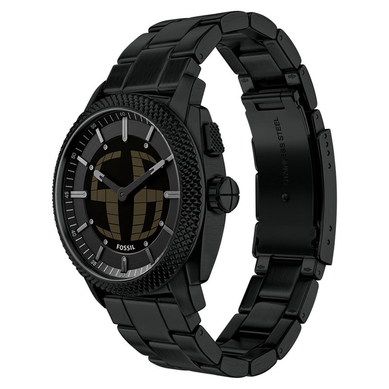 Fossil Machine Round Black Dial Watch FS6156-zoom-