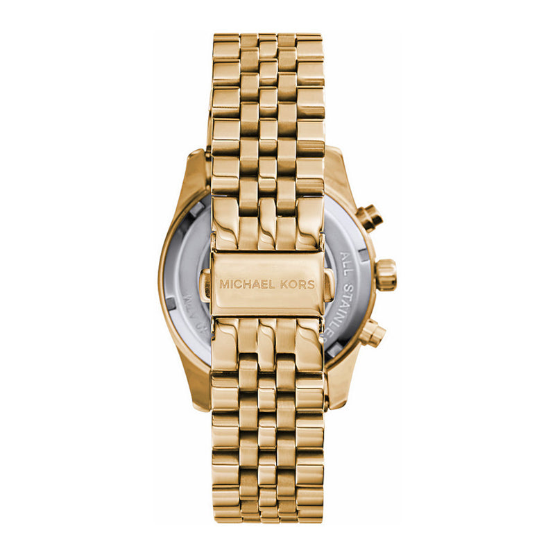 Michael Kors Lexington Chronograaf Dames Horloge MK7378-zoom-