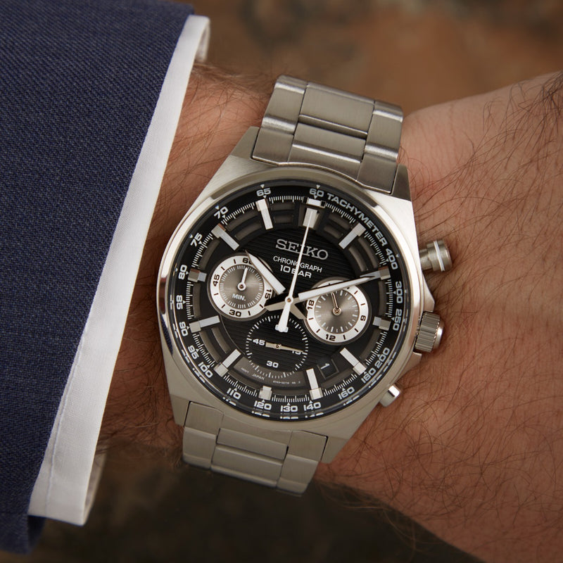 Seiko Chronograaf Horloge SSB397P1-zoom-