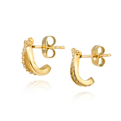Mockberg Kenza Ines Gold Plated Earrings MB1717