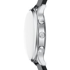 Emporio Armani Round Black Dial Watch AR11774