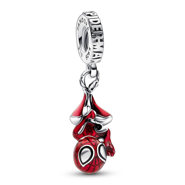 Pandora Marvel 925 Sterling Silver Marvel Spider-Man Hangende Bedel 792323C01