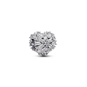 Pandora Moments 925 Sterling Silver Sparkling Heart Charm 794240C01