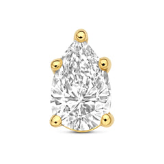 Isabel Bernard De la Paix Eloise 14 karat gold ear stud with diamond 0.2 carat IBD360036