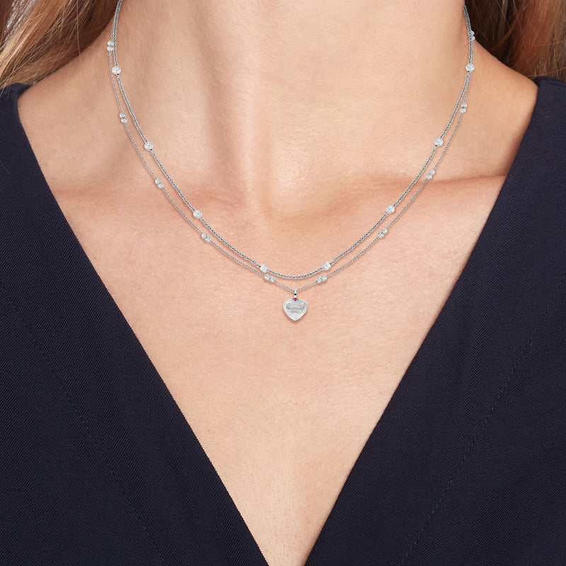 Tommy Hilfiger Roestvrij Staal Zilverkleurige Dames Ketting TJ2781009-zoom-