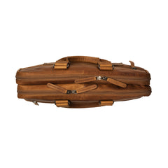 The Chesterfield Brand Cognac Briefcase C40.101031